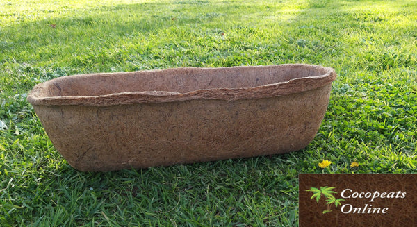 AussieSuperStore Homeware Supplies Coir Trough Liner 24 inch Coir Trough Liner 24 inch | Coir Pots or Baskets | Replacement for Coir Pots  COTL24 COTL24