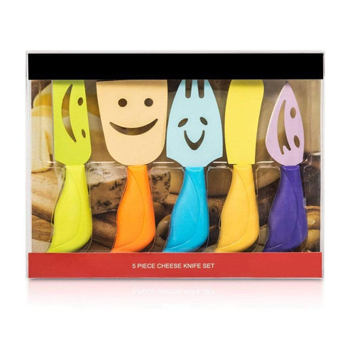 AussieSuperStore Homeware Supplies Colour Blocking Cheese Serving Set Colour Blocking Cheese Serving Set | Kitchen Gadgets Utensils CBCHEESCUTTER1