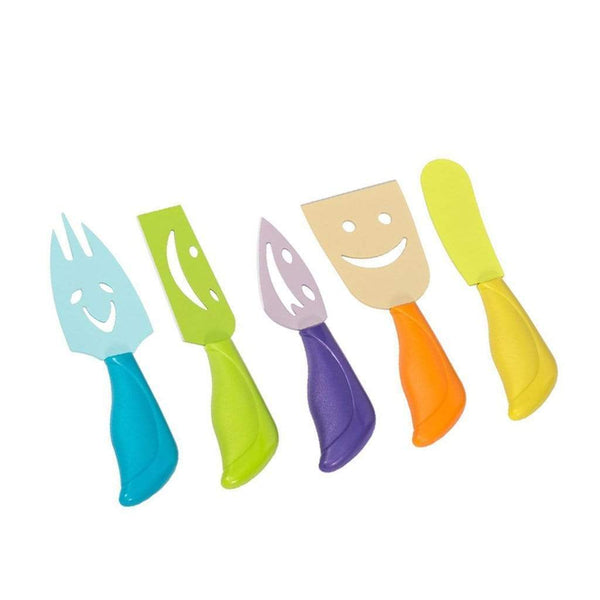 SuperCraftOnline Homeware Colour Blocking Cheese Serving Set