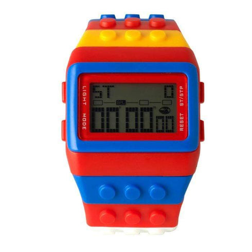 AussieSuperStore Homeware Supplies Cool Classic Lego Inspired Retro Digital Watch Cool Classic Lego Inspired Retro Digital Sport Fashion Watch CBLEGOWTCH