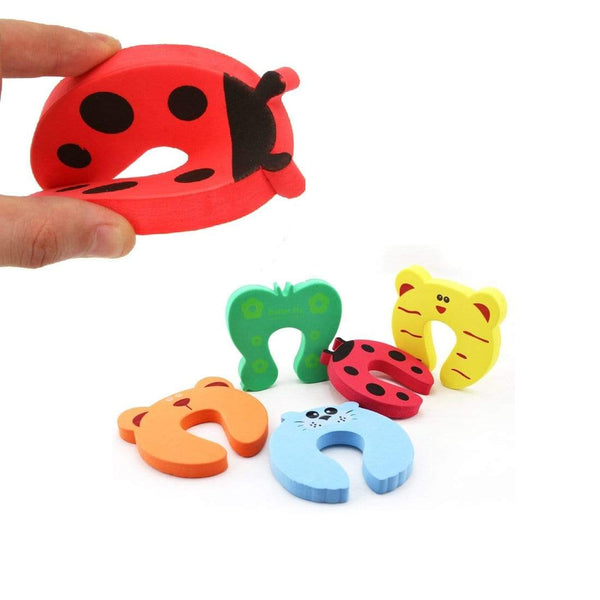 AussieSuperStore Homeware Supplies Cute Toddler Proofing Baby Finger Safety Door Jam Protection Guards CBEVADOORSTOPX6