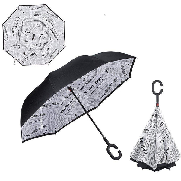 AussieSuperStore Homeware Supplies Double Layer Windproof UV Protection Reverse folding Umbrellas CBCUMBRELLANEWSA