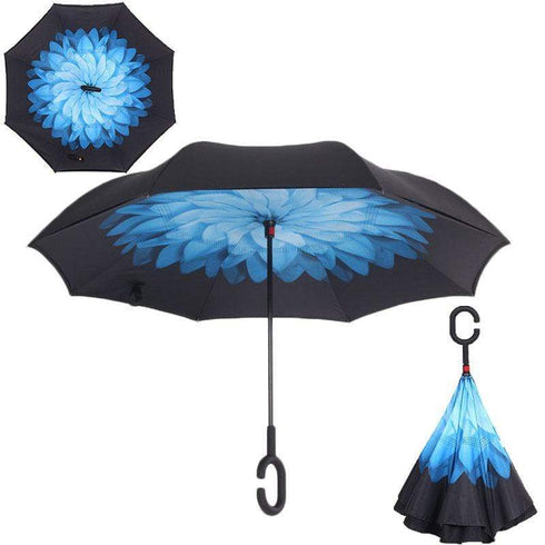AussieSuperStore Homeware Supplies Double Layer Windproof UV Protection Reverse folding Umbrellas CBCUMBRELLASNOW