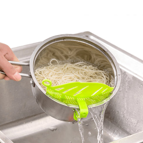 AussieSuperStore Homeware Supplies Durable Clean Leaf Shape Rice Wash Sieve Cleaning Gadget Durable Clean Leaf Shape Rice Wash Sieve Cleaning Drainer Gadget CBRICEWASHRD
