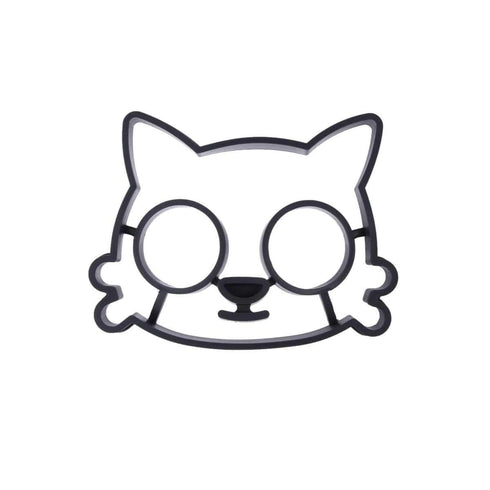 AussieSuperStore Homeware Supplies Entertaining Brekky Cat Egg Mould Entertaining Brekky Cat Egg Mould | Cat Egg Shaper Sunny Side Up CBSILIEGGMOLDCAT