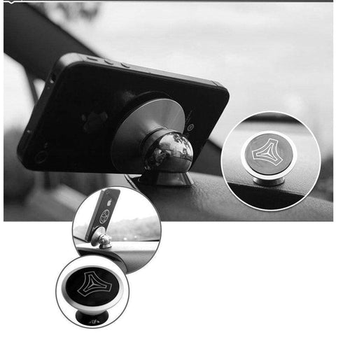 AussieSuperStore Homeware Supplies Ez-Drive NEW Universal Magnetic Steel Car Phone GPS Holder Ez-Drive NEW Universal Magnetic Steel Car Phone GPS Holder 360 Stand CBFULLDEGRECARHOLDER