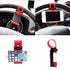 AussieSuperStore Homeware Supplies Ez-Drive Smartphone Steering Wheel Hands free Car Mount Holder CBSTEERPHONEHOLDER