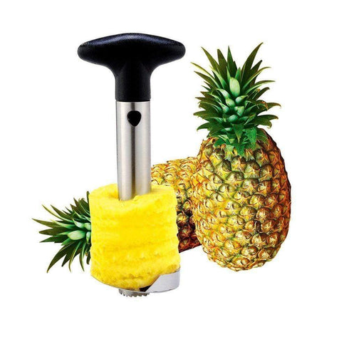 AussieSuperStore Homeware Supplies Ezy-Az Stainless Steel Pineapple Corer - Slicer Cutter Fruit Peeler CBPINEAPPLECORER
