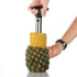 AussieSuperStore Homeware Supplies Ezy-Az Stainless Steel Pineapple Corer - Slicer Cutter Fruit Peeler CBPINEAPPLECORER