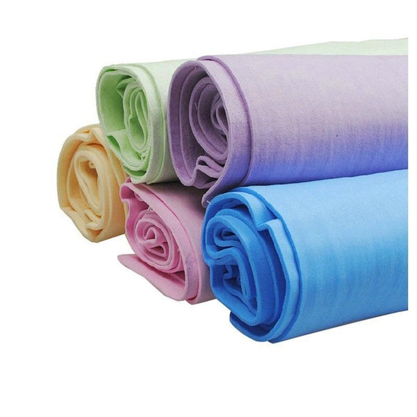 AussieSuperStore Homeware Supplies Ezy-Shine Car Cleaning Chamois Ezy-Shine Car Cleaning Chamois | Cleaning Cloth Washing Suede Towel CBCARDEERSKINTOWELX2