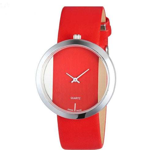 AussieSuperStore Homeware Supplies Fashion Hollow Quartz Watch Female Watches (Red) Fashion Hollow Quartz Watch Female Watches (Red) | Ladies Watch CBSNK3616RED