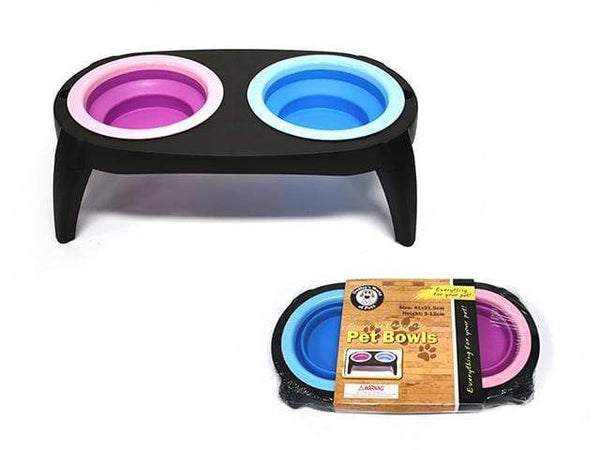 AussieSuperStore Homeware Supplies Floor Pet Feeder Bowl Floor Pet Feeder Bowl | Pet Feeding Accessories 9320760194919 DOG 194919
