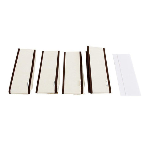 AussieSuperStore Homeware Supplies Foldable Storage Organizer Drawer Dividers Foldable Storage Organizer Drawer Dividers for stationary & Clothing CBNONWAVEBOXX4