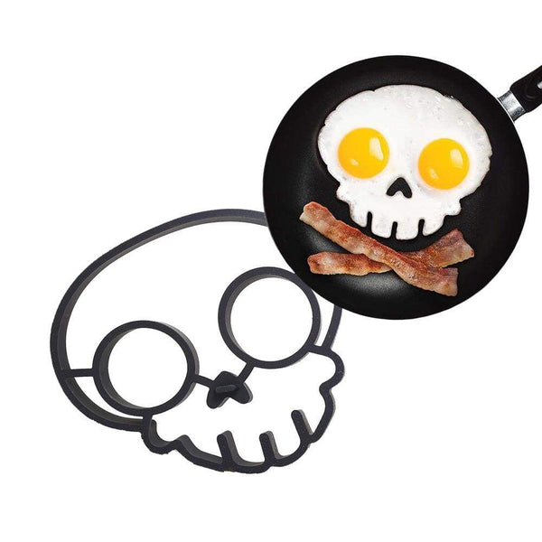 AussieSuperStore Homeware Supplies Fried Egg Skull Shape Mould Fried Egg Skull Shape Mould | Funny Side Up Skull Egg Mold CBSKULLEGGMOLD