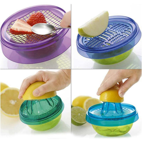 AussieSuperStore Homeware Supplies Fruit Factory 10 in 1 Kitchen Gadgets Tools Organizer Slicer Cutter Grater Juicer Serving Bowl Fruit 10 in 1 Kitchen Gadgets Tools Organizer Slicer Cutter Grater CBFRUITSPLANTTOOL