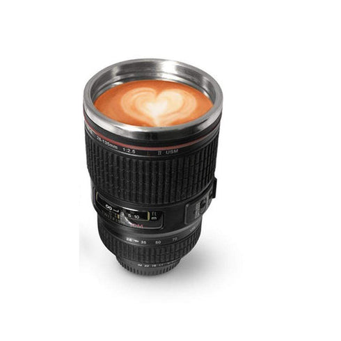 AussieSuperStore Homeware Supplies Geeky Camera Lense Coffee Mug Geeky Camera Lense Coffee Mug | Heat Sensitive Camera Ceramic Cup CBKA10574