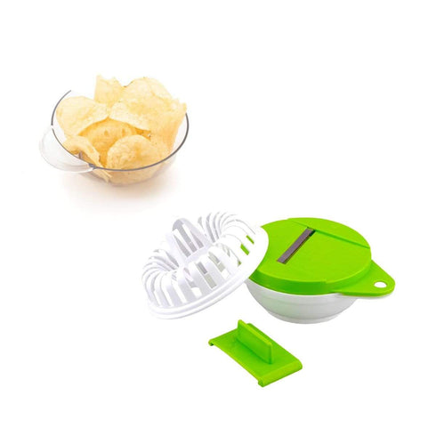 AussieSuperStore Homeware Supplies Healthy & Fresh Oil-Free Microwave Crisps & Chip Maker Healthy & Fresh Oil-Fat-Free Microwave Crisps & Chip Maker Slicer CBCHIPMAKER