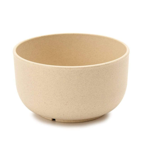 AussieSuperStore Homeware Supplies Healthy Wheat Straw Plastic Bowl Ivory Eco Friendly Healthy Wheat Straw Soup Popcorn Salad Plastic Bowl CBWHEATBOWLIVY