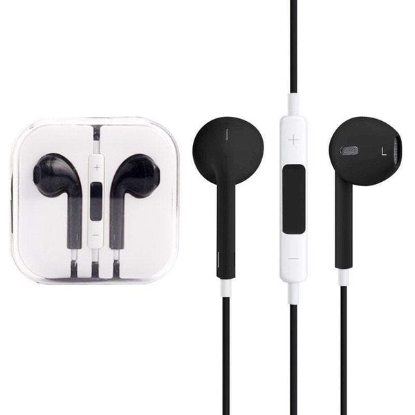 AussieSuperStore Homeware Supplies High Quality In-Earphone Ear Pods with Remote and Mic - Black High Quality In-Earphone Ear Pods with Remote and Mic - Black CBIP5G17500B
