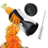 AussieSuperStore Homeware Supplies Incredible Vegetable Spiral Slicer & Peeler - Bargain Bundle Incredible Vegetable Spiral Slicer & Peeler & Cutter - Bargain Bundle CBSPIRALSLCRPLRKITBLK