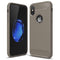 AussieSuperStore Homeware Supplies iPhone 7/8 4.7 inch Carbon Fibre Full Protection Cover Shock Absorbing Back Case Gray iPhone 7/8 Carbon Fibre Protection Cover Shock Back Case Gray MOBIP786010GRY