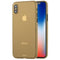 AussieSuperStore Homeware Supplies iPhone X Ultra Thin Protective Case Slim Strong Frosted Cover Gold MOBIPX3501G