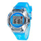 AussieSuperStore Homeware Supplies Kids Girl Student Digital Crystal Alarm Sports Waterproof Luminous Watch (Blue) Kid Student Digital Crystal Alarm Sport Waterproof Luminous Watch Blue CBSNK99329BLU