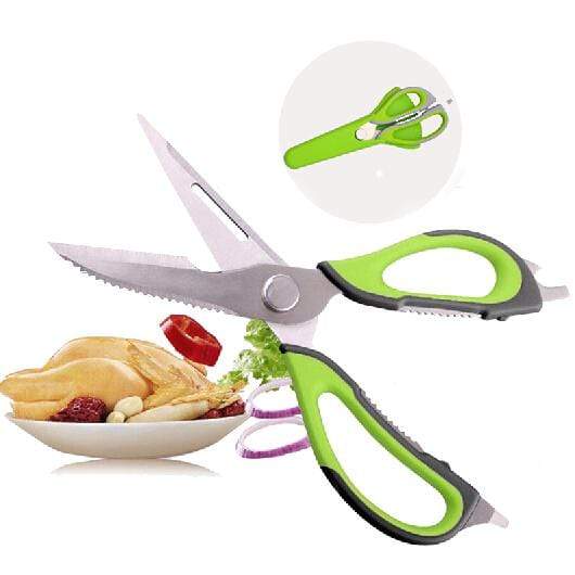 AussieSuperStore Homeware Supplies Kitchen Scissors Knife For Fish Chicken Stainless Steel Multi-function Cutter Shears Cooking Tools MultiFunc Kitchen Scissors Knife Stainless Steel Cutter Cooking Tool CBMULTISCISSORS