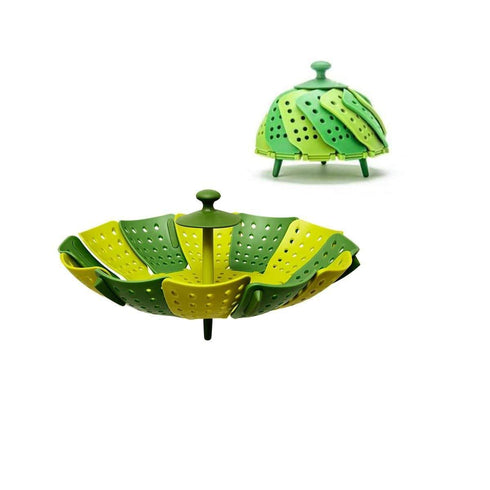 AussieSuperStore Homeware Supplies Lotus Folding Non-scratch Steamer Basket Cookware for Fruit & Vegetable Steamer Basket Lotus Folding Non-scratch Steamer Basket Kitchen Tool Fruit Vegetable CBLOTUSSTEAMER