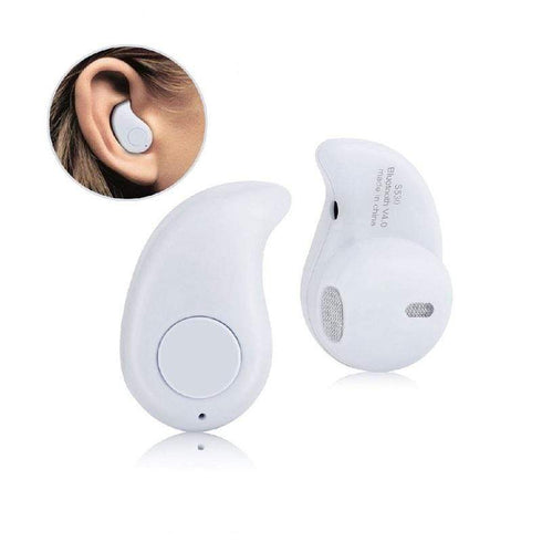 AussieSuperStore Homeware Supplies Mini Wireless Bluetooth Headset Stereo Earphone Headphone for iPhone Samsung - White Mini Wireless Bluetooth Headset Stereo Earphone Headphone White ZMBTEARS530WHT