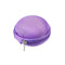 AussieSuperStore Homeware Supplies Mini Zipper Sport Storage Bag Box Hard Carrying Pouch Case Purple Mini Zipper Sport Headphone SD Storage Bag Box Hard Carry Pouch Case CBEARPHONECASEPUR