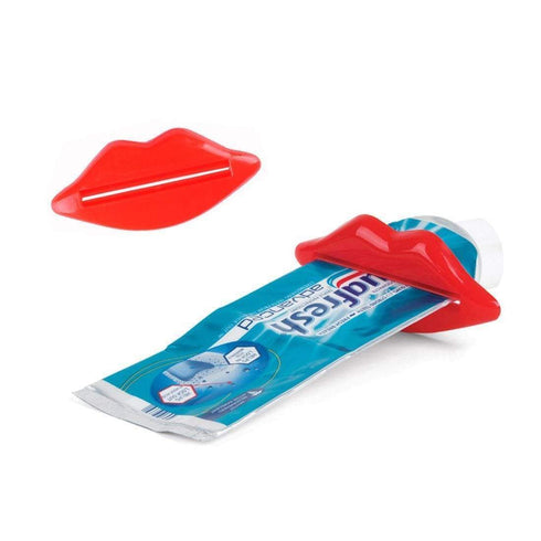 AussieSuperStore Homeware Supplies Novelty Juicy Lips Shaped Toothpaste Squeezer Dispenser Novelty Juicy Lips Shaped Toothpaste Squeezer Dispenser | Tube Holder CBLIPSQUEEZERX2