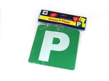 AussieSuperStore Homeware Supplies P Plate Green P Plate Green | Car Accessories 9320760096862 CAR 096862