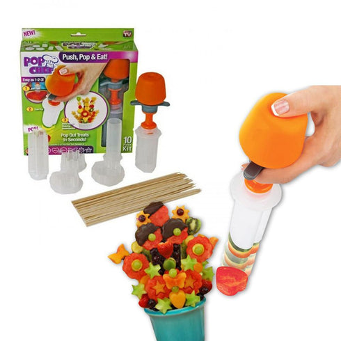 AussieSuperStore Homeware Supplies Pop Chef Fruit Shape Popper Pop Chef Fruit Shape Popper | Vegetable Choppers Peelers & Graters CBPOPFRUITCHEF