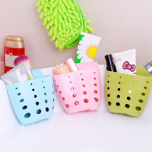 AussieSuperStore Homeware Supplies Portable Home Kitchen Hanging Drain Bag Basket Bath Storage Tools Sink Holder Home Kitchen Hanging Drain Bag Basket Bath Storage Tools Sink Holder CBDUALDRAINBAGRD