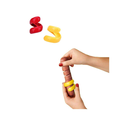 AussieSuperStore Homeware Supplies Quirky Cyclone Weiner Slicer Set of 2 Quirky Cyclone Weiner Slicer Set of 2 | Sausages Spiral Cutter CBWEINERSLICERX2