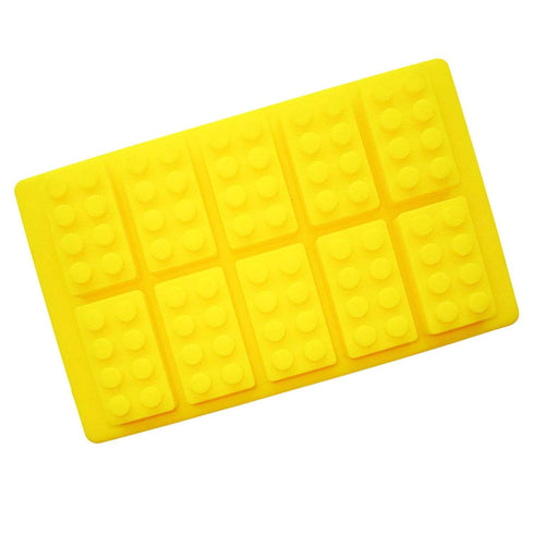 AussieSuperStore Homeware Supplies Retro Lego Brick & Man Ice Cube Tray Retro Lego Brick & Man Ice Cube cake choc Tray Mold | Bakeware Moulds CBLEGOTRAYPK