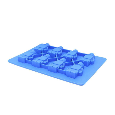 AussieSuperStore Homeware Supplies Retro Lego Brick & Man Ice Cube Tray Retro Lego Brick & Man Ice Cube cake choc Tray Mold | Bakeware Moulds CBLEGOTRAYPK