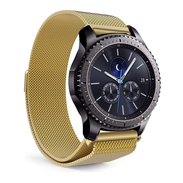 AussieSuperStore Homeware Supplies Samsung Gear S3 Milanese Magnetic Loop Stainless Steel Watch Strap Gold Samsung Gear S3 Milanese Magnetic Loop Stainless Steel Watch Strap CBS3MILANBANDGOLD