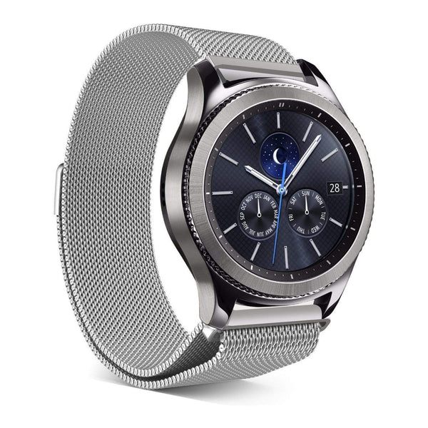 AussieSuperStore Homeware Supplies Samsung Gear S3 Milanese Magnetic Loop Stainless Steel Watch Strap Silver Samsung Gear S3 Milanese Magnetic Loop Stainless Steel Watch Strap CBS3MILANBANDSLV