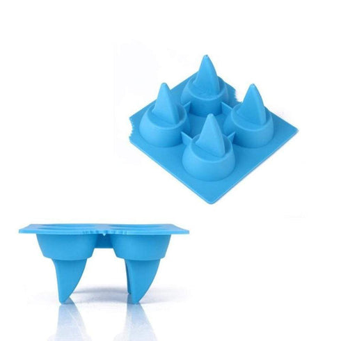 AussieSuperStore Homeware Supplies Shark-Fin Ice-Cube Tray Mould Set Shark-Fin Ice-Cube Tray Mould Set | Ice,Chocolate,Gelatin,Jelly Molds CBSHRINPTRAY