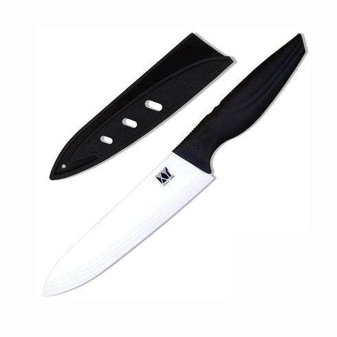 AussieSuperStore Homeware Supplies Sharp-Chef 6 Inch Ceramic Knife Set with Protective Sheath Kitchen Kit SharpChef 6 Inch Ceramic Knife Set with Protective Sheath Kitchen Kit CB6INCHCERAMICBLK