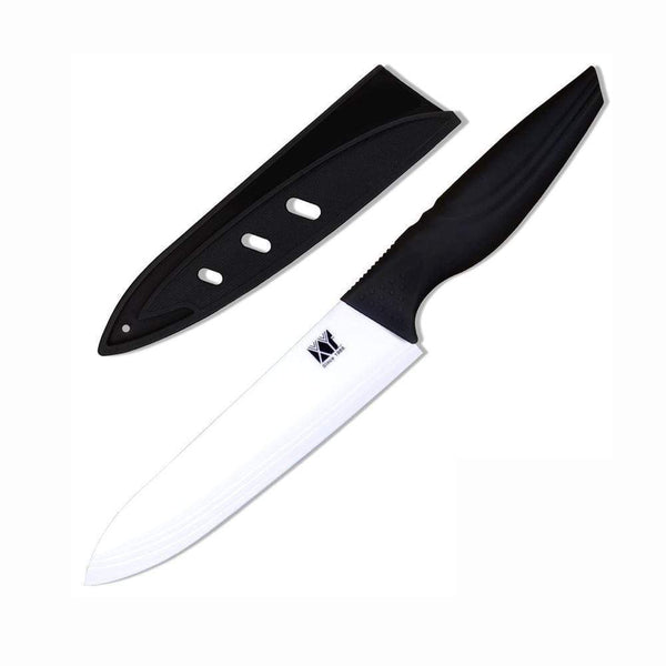 AussieSuperStore Homeware Supplies Sharp-Chef 6 Inch Ceramic Knife Set with Protective Sheath Kitchen Kit SharpChef 6 Inch Ceramic Knife Set with Protective Sheath Kitchen Kit CB6INCHCERAMICBLK