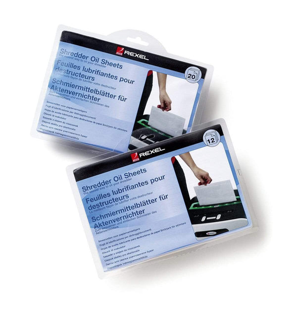 AussieSuperStore Homeware Supplies Shredder Oil Sheets Rexel Shredder Oil Sheet Rexel | Paper Handling Equipment-Shredder Oil Sheet 5028252248020 2101948
