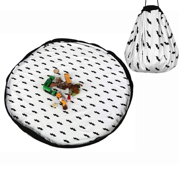 AussieSuperStore Homeware Supplies Smart Lego Kids Tidy Toy Mat Carpet Playmat and Storage Basket Smart Lego Kids Tidy Toy Mat Carpet Playmat and Storage Bag Basket CBTOYBAGBEARD