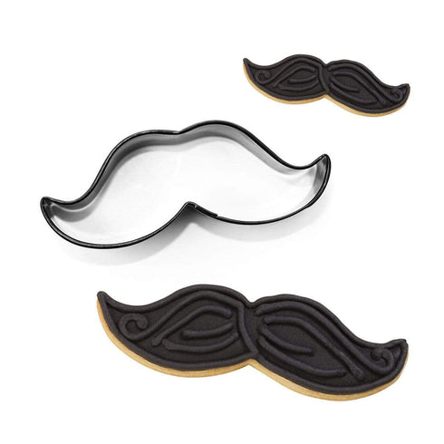 AussieSuperStore Homeware Supplies Stainless Steel Beard Shape Cookie Cutter Cake Baking Biscuit Pastry Mould Stainless Steel Beard Shape Cookie Cutter Cake Biscuit Pastry Mould CBBEARDCUTTER