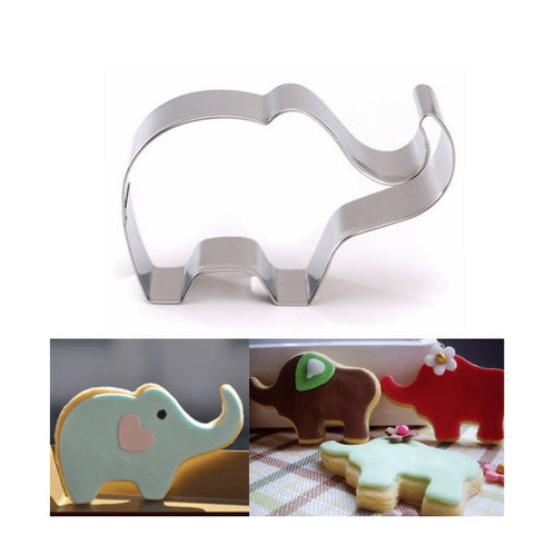 AussieSuperStore Homeware Supplies Stainless Steel Elephant Animal Cookie Cutter Cake Baking Biscuit Pastry Mould Stainless Steel Elephant Cookie Cutter CakeBaking Biscuit Pastry Mould CBELEPHCUTTER