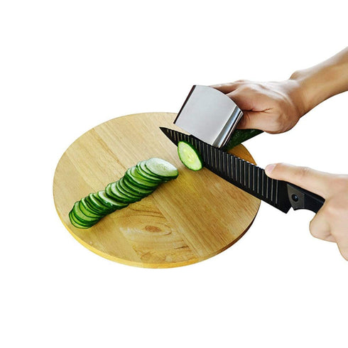 AussieSuperStore Homeware Supplies Stainless Steel Finger Hand Protector Guard Chop Safe Slice Kitchen Tool Stainless Steel Finger Hand Protector Guard Chop Slice Kitchen Tool CBFINGERPROTST