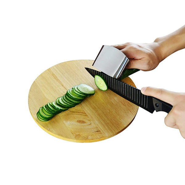 AussieSuperStore Homeware Supplies Stainless Steel Finger Hand Protector Guard Chop Safe Slice Kitchen Tool Stainless Steel Finger Hand Protector Guard Chop Slice Kitchen Tool CBFINGERPROTST
