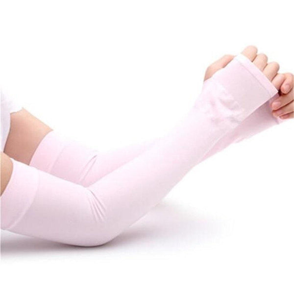 AussieSuperStore Homeware Supplies Sun Protection Arm Cooling Sleeve Pink -1 Pair Sun Protection Arm Cooling Sleeve Pink -1 Pair | Solar Sleeves CBSUNSCREENSLEEVEPNK